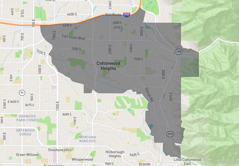 Cottonwood Heights Utah Zip Codenull