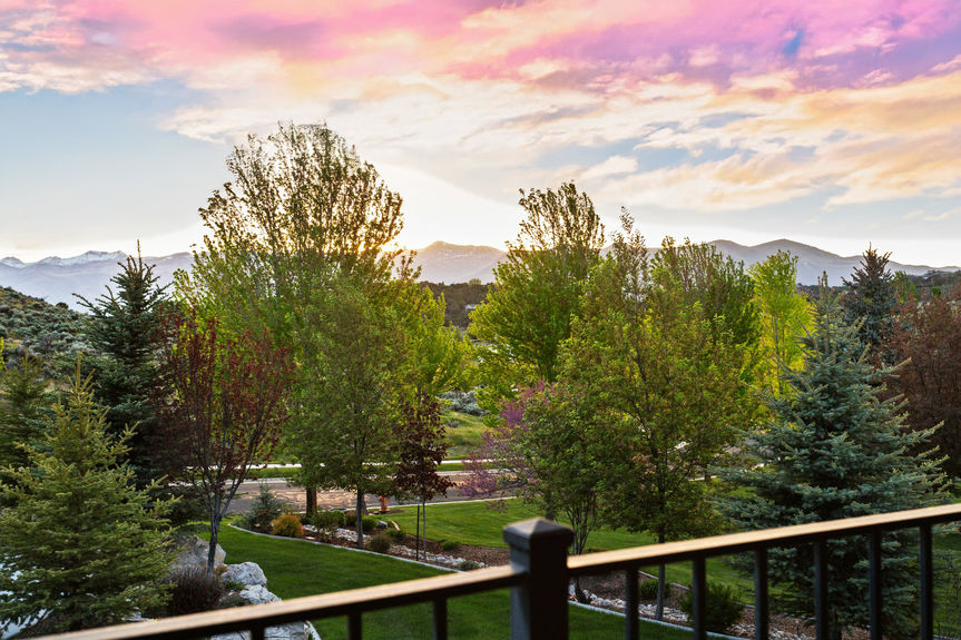 Stoney Creek Twilight - Deck View