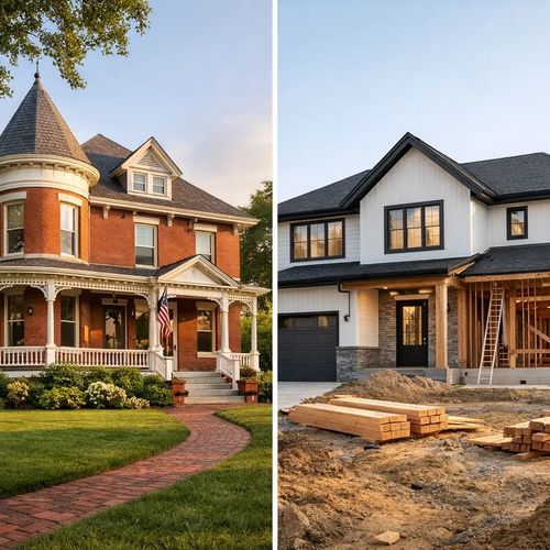 Historic Home vs New Construction