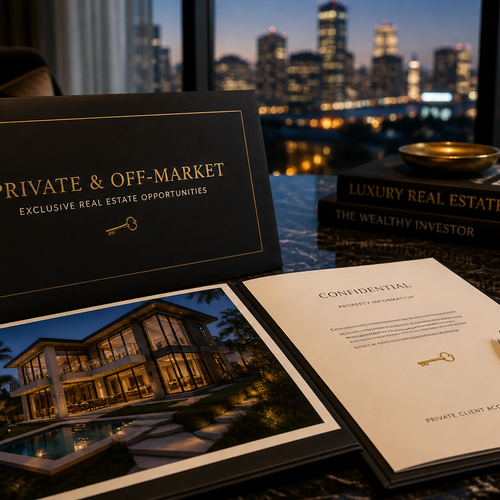 Off-Market Real Estate Deals: How the Wealthy Buy Homes Before Anyone Else