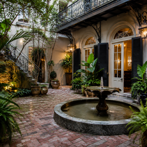 New Orleans Homes With Courtyards Worth Seeing