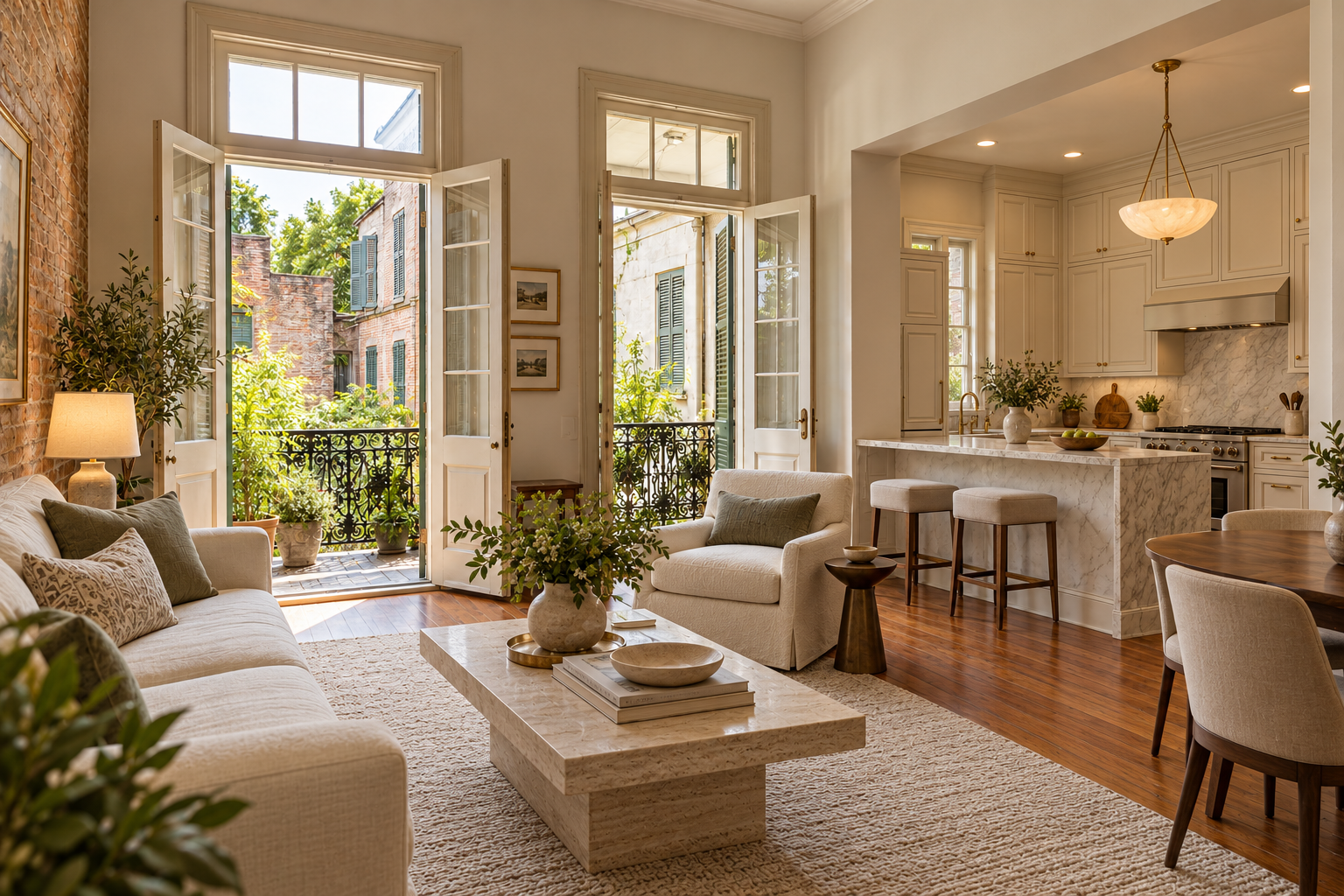 Luxurious New Orleans condo renovation
