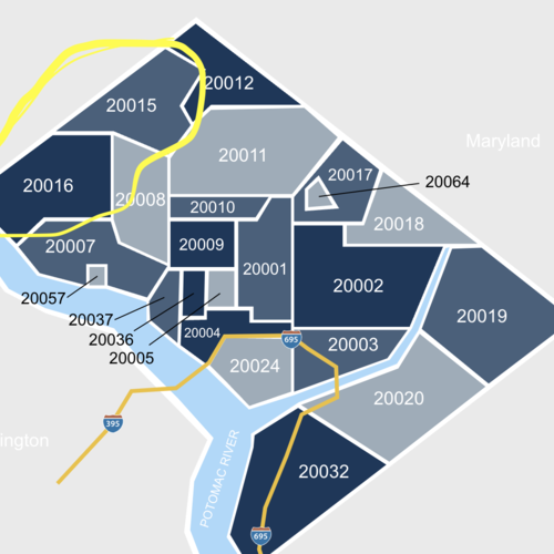 Why some DC zip codes sell for more than the asking price? 🤯