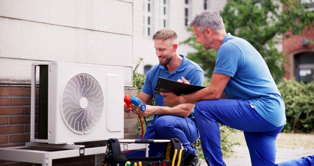 How old is the HVAC system