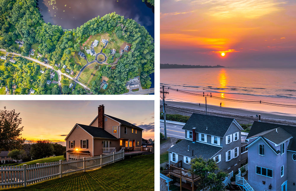 Beautiful shots of homes for sale in New Hampshire and Maine