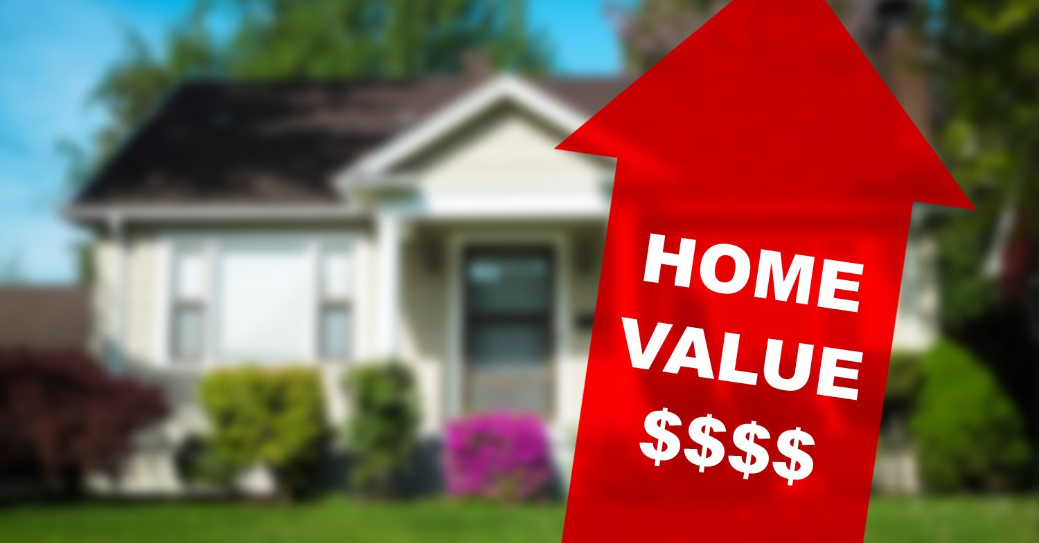 Home Value in front of house