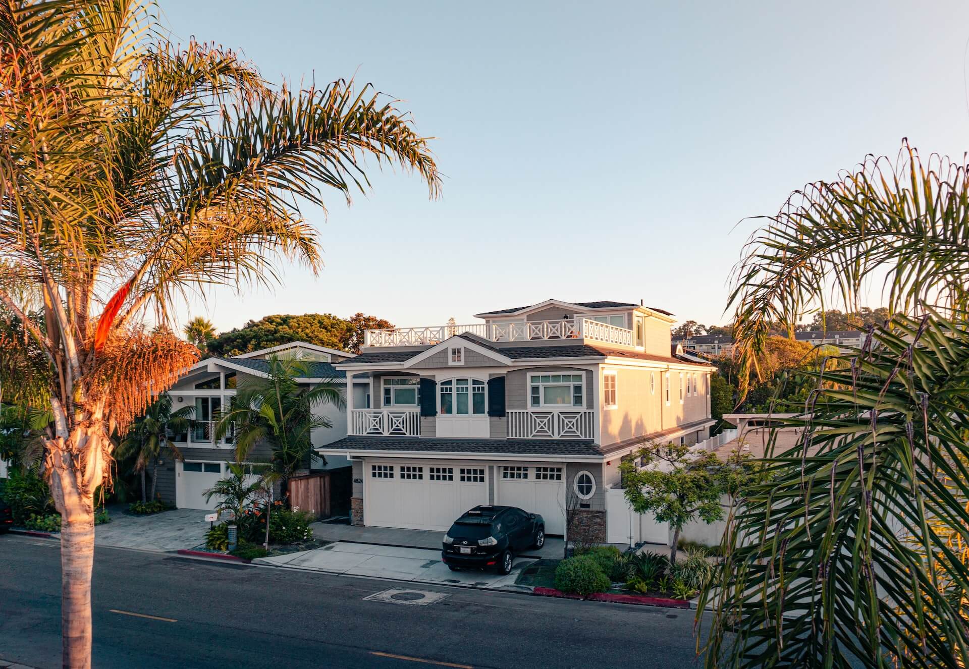 Orange County aerial view