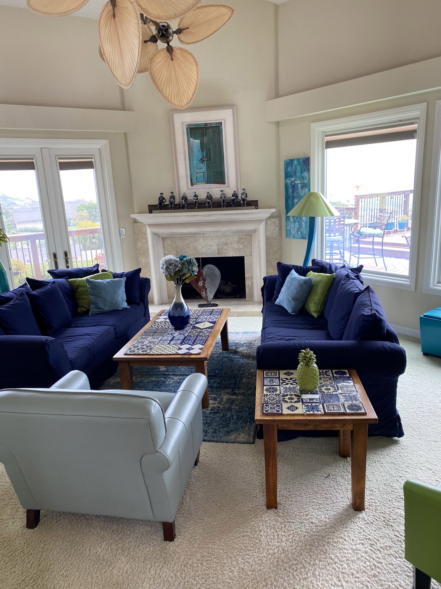 Before photo living room