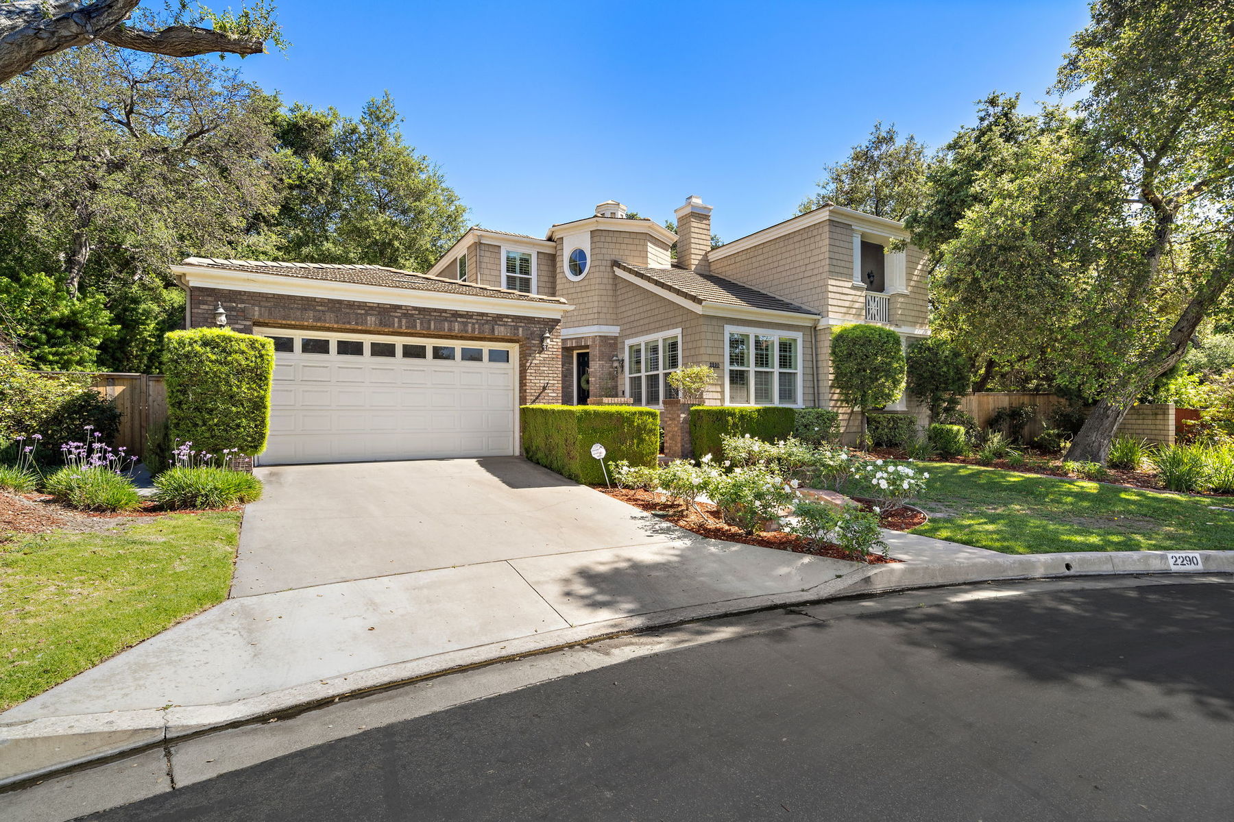 A single family home in Orange County seen from the street, the kind of estate property a probate sale involves.