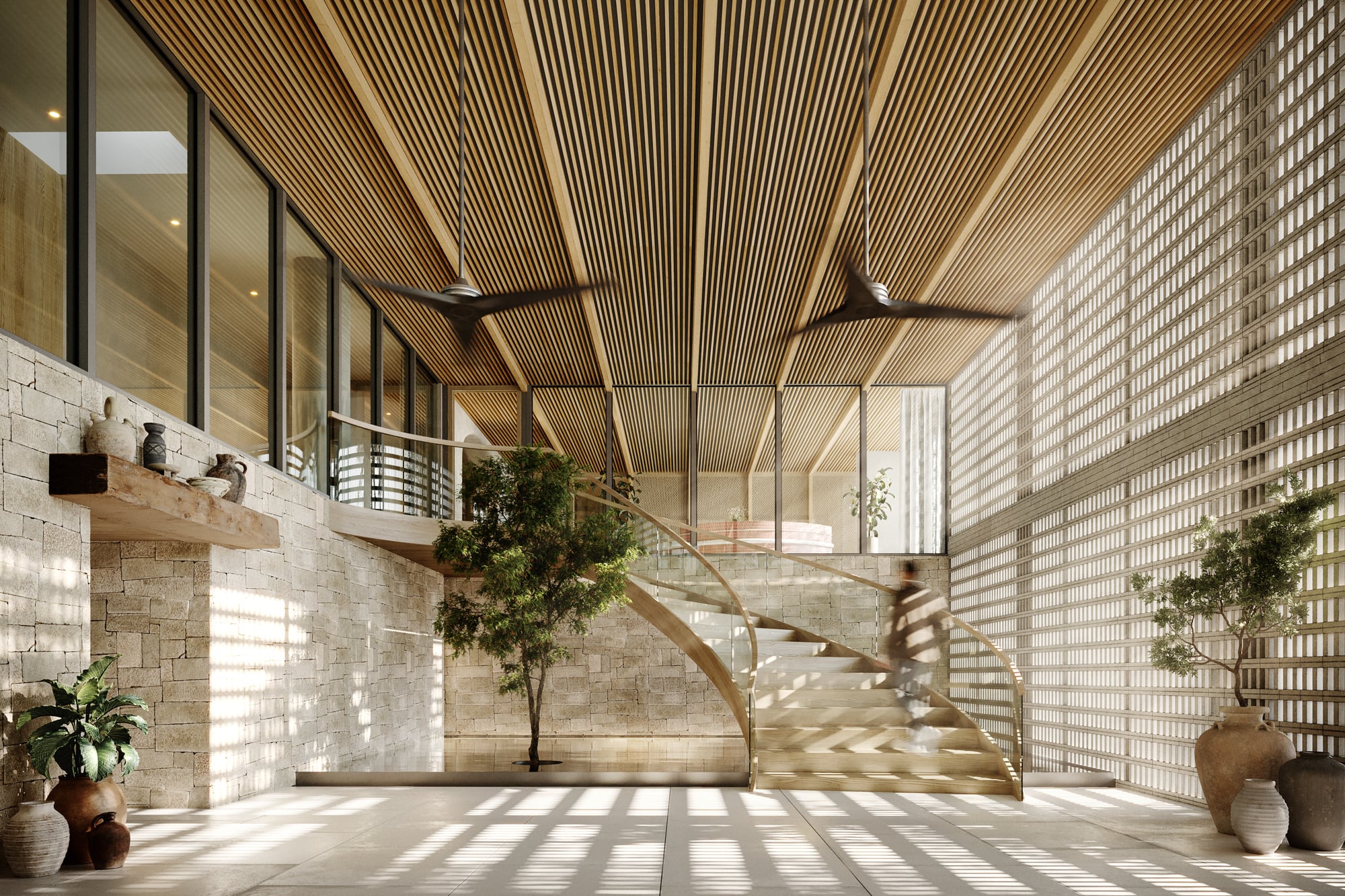 The Well Bay Harbor Islands lobby