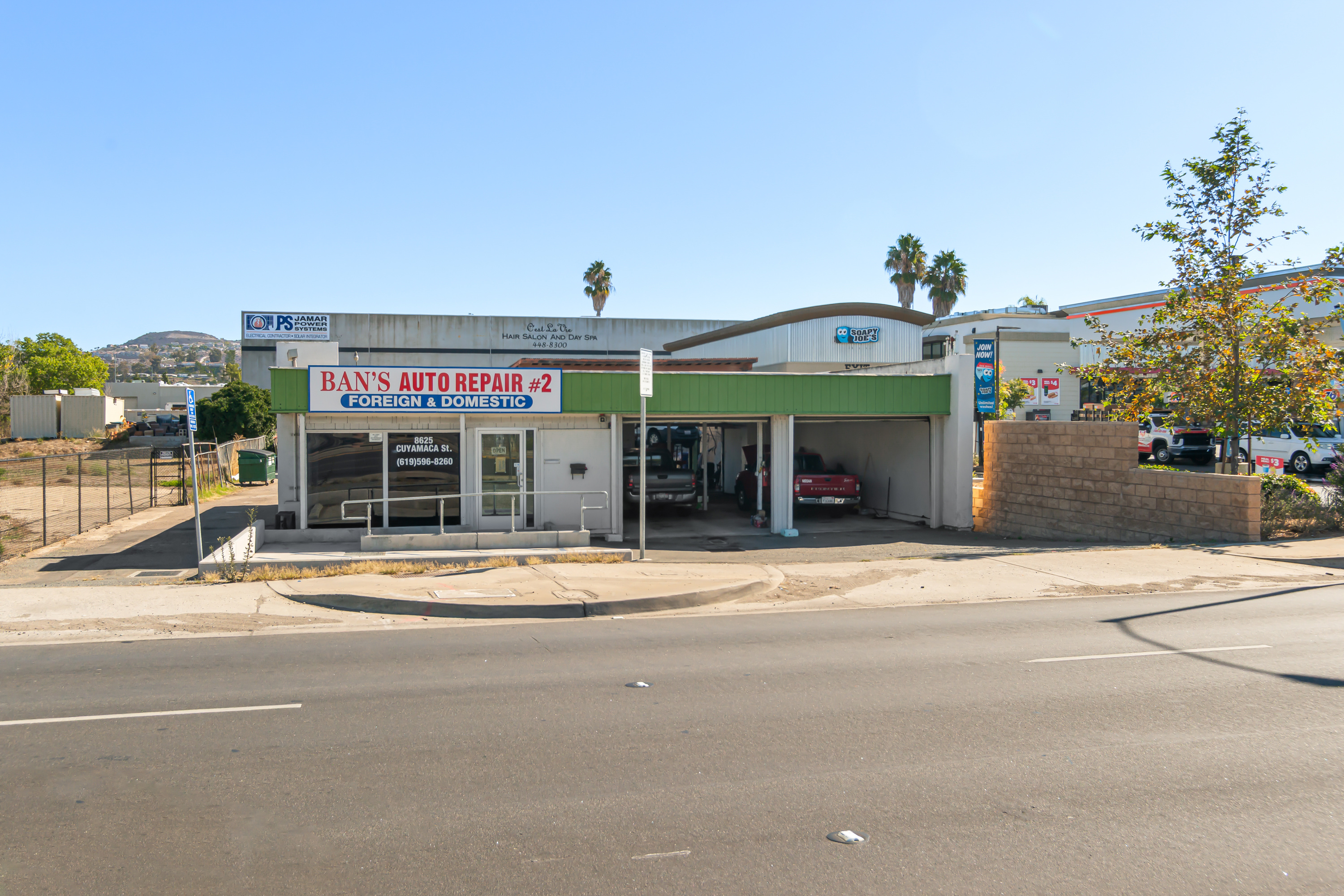 8625 Cuyamaca St Santee CA auto body shop