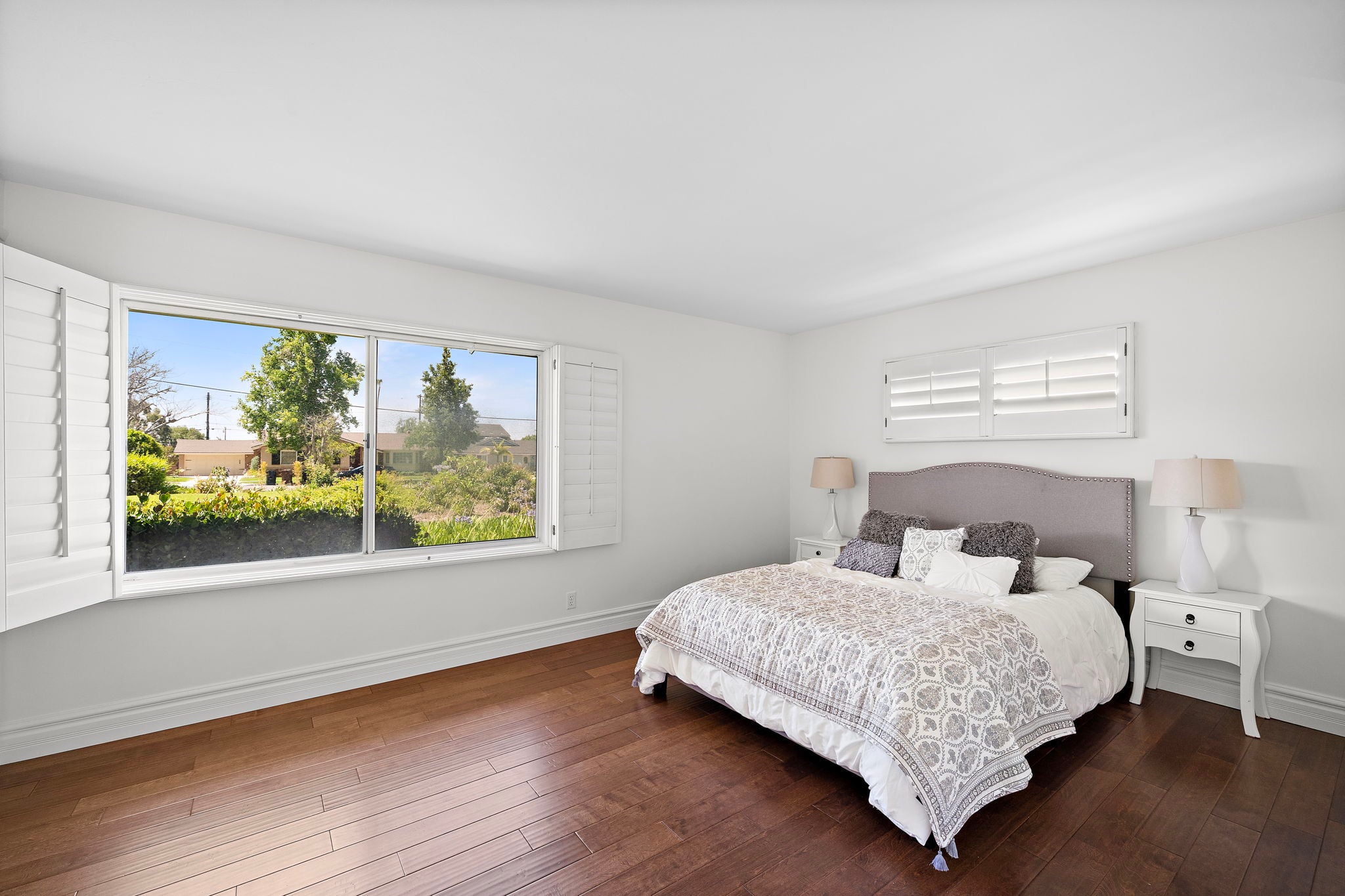 Bedroom after pre-market preparation at 1001 Eadington Dr, Brea CA. Sold for $2.688M