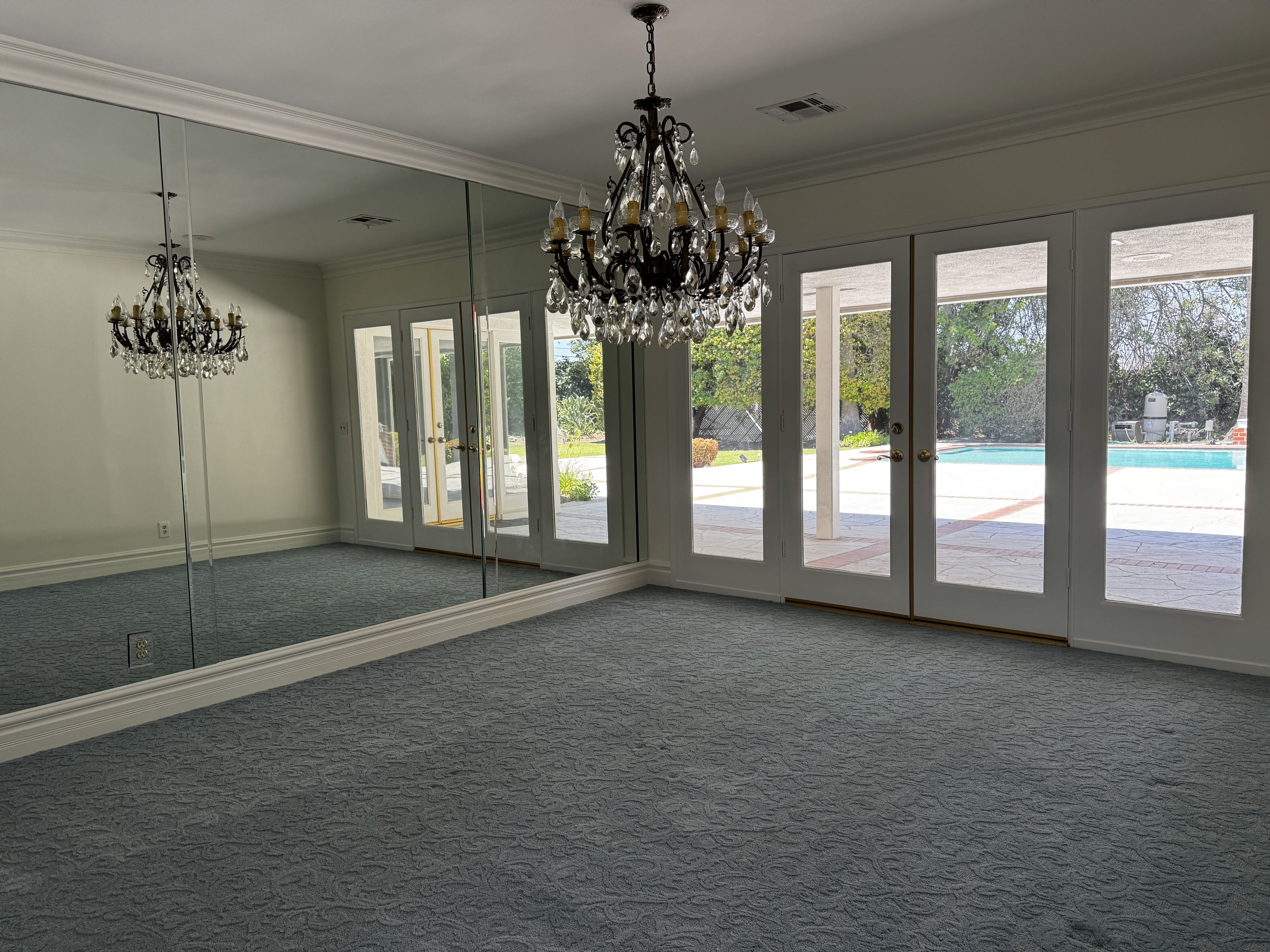 Dining room before pre-market preparation at 1001 Eadington Dr, Brea CA