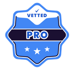 DALL·E 2025-01-16 11.10.09 - A stylish and modern badge design that says 'Move-In Pro'. The badge features a sleek, circular shape with a gradient background in shades of blue and