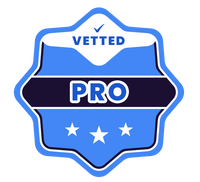 DALL·E 2025-01-16 11.10.09 - A stylish and modern badge design that says 'Move-In Pro'. The badge features a sleek, circular shape with a gradient background in shades of blue and