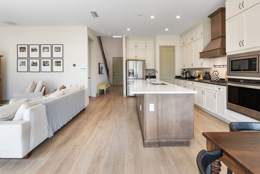 KITCHEN AND LVING AREA