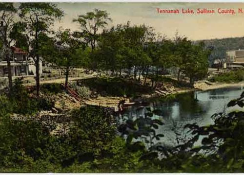 tennanah lake post card