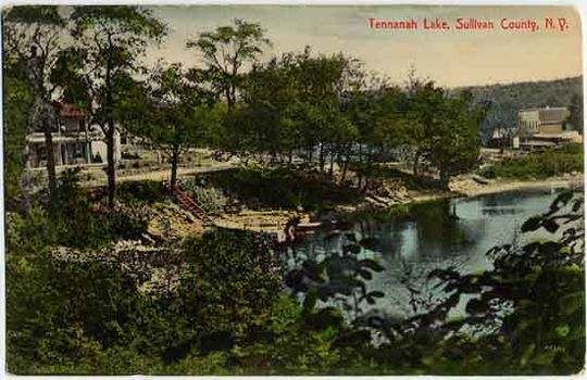 tennanah lake post card