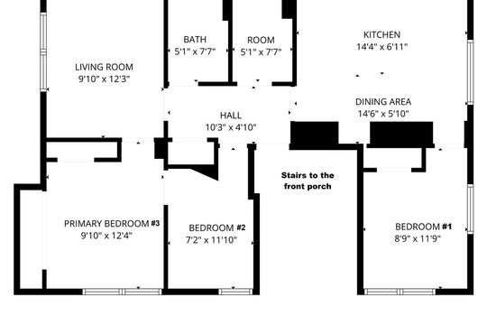 floor plan Apt #2