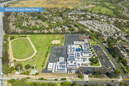 Rancho San Joaquin Middle Shool with label LR