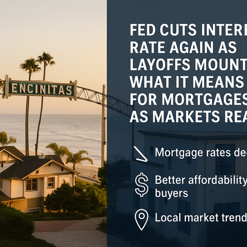 Fed Cuts Interest Rate Again as Layoffs Mount: What It Means for Mortgages & Local Buyers