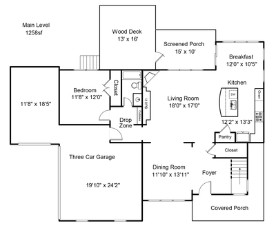 First Floor &#8211; 12703 Elkhorn