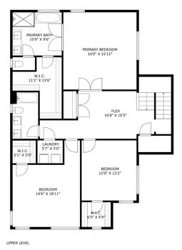 621 Campus - Upper Level Floor Plan