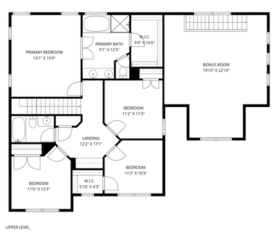 Upper Floor - 8033 Cottsbrooke