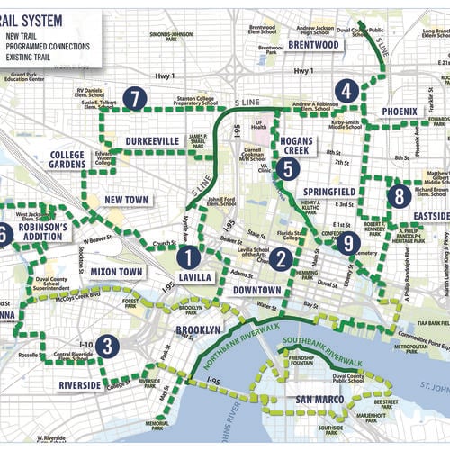Up and Coming Areas - The Emerald Trail