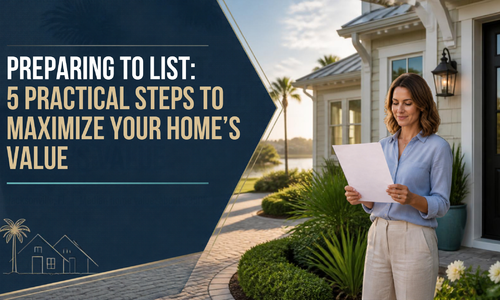 PREPARING TO LIST: 5 PRACTICAL STEPS TO MAXIMIZE YOUR HOME'S …