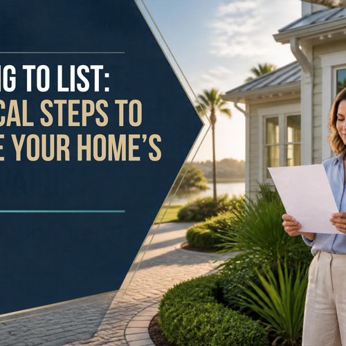 PREPARING TO LIST: 5 PRACTICAL STEPS TO MAXIMIZE YOUR HOME'S VALUE