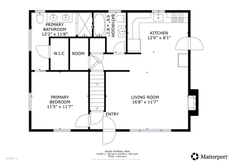 236 Freemans Way Brewster, MA 02631 Main Level Floor Plan