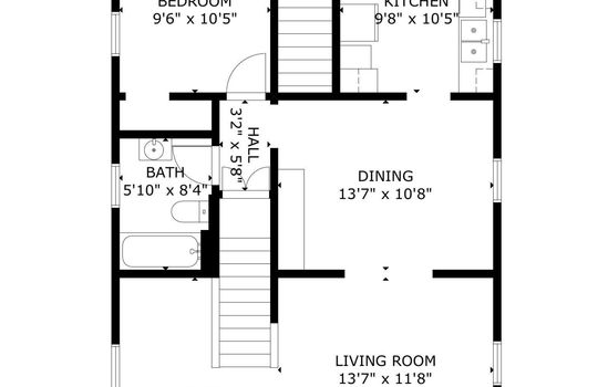 3905 Burton Ave Floor Plan1 with Logo