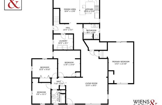 1801 Center Dr Floor Plan1 with Logo