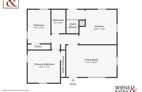 3827 St Anthony Floor Plan1 with Logo