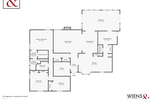 3277 Edgevale Floor Plan1 with Logo-1