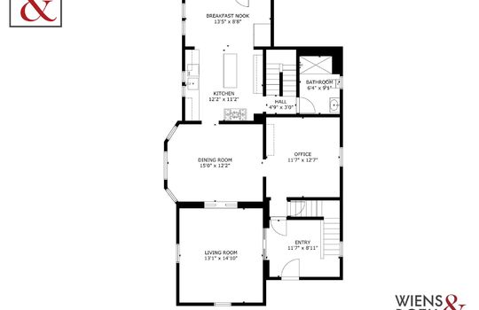 417 N Macomb St Floor Plan2 with Logo