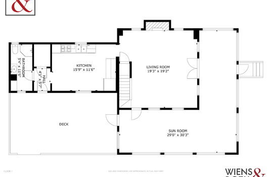 13466 Laplaisance Floor Plan1 with Logo-1