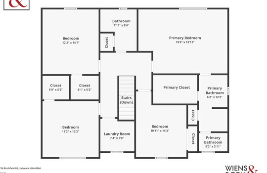 8750 Birchfield Floor Plan2 with Logo-1