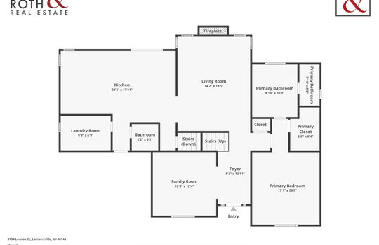 3134 Lennox Floor Plan1 with Logo-1