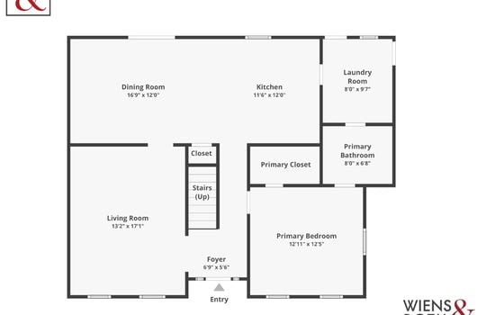 3335 Woodmont Dr Floor Plan1 with Logo-1