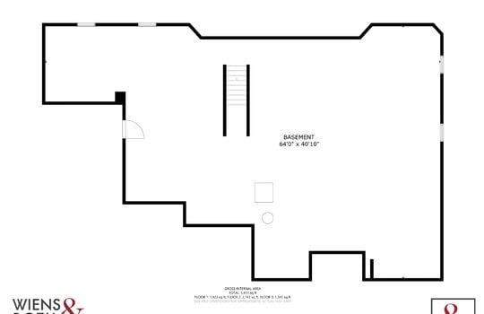 9111 Legacy Ct Floor Plan1 with Logo-1