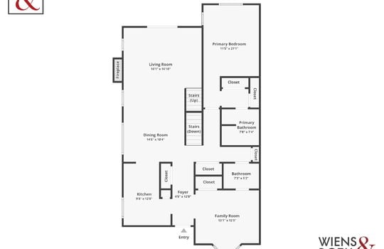 501 Brooks Hollow Ct Floor Plan1 with Logo-1