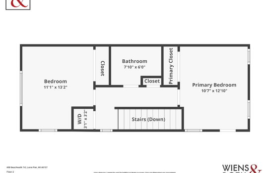 400 Beachwalk Trl Floor Plan2 with Logo-1