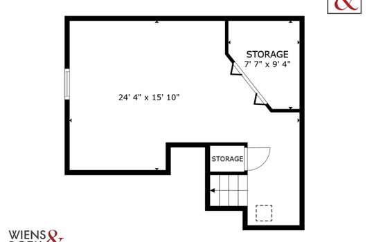 447 Oak Creek Floor Plan1 with Logo-1