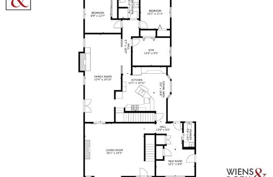 6688 Keithcrest Dr Floor Plan2 with Logo-1