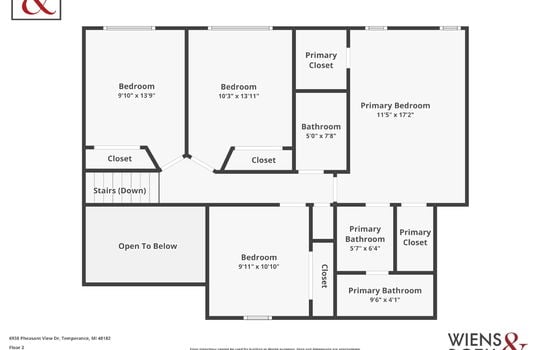 6938 Pheasant View Dr Floor Plan2 with Logo-1