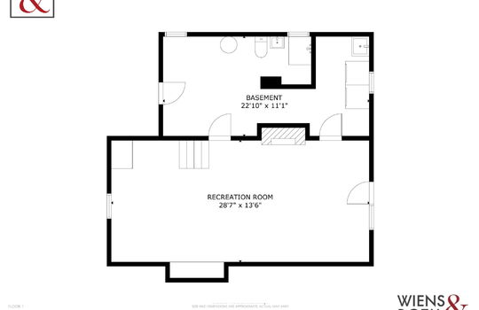 2030 W Sterns Floor Plan1 with Logo-1