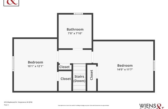 6913 Maplewood Floor Plan2 with Logo-1