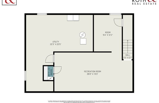 421 Portage Floor Plan with Logo-1